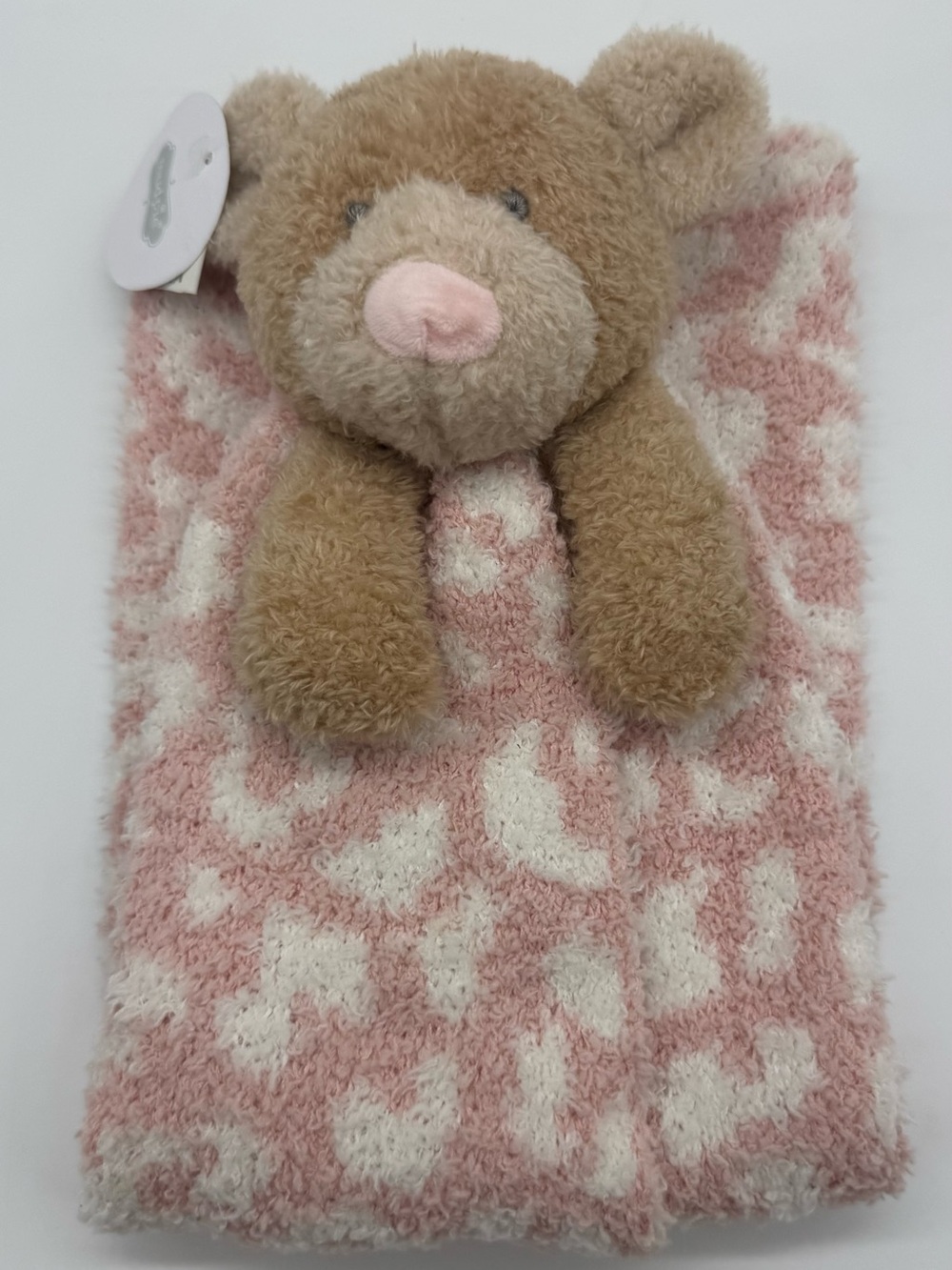 Mud Pie Plush Teddy Bear Security Blanket